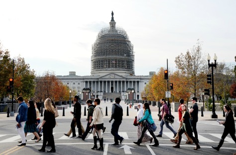 While students visit the U.S. Capital on a school trip, just miles away there are thousands who are shut out of economic gains and prosperity.