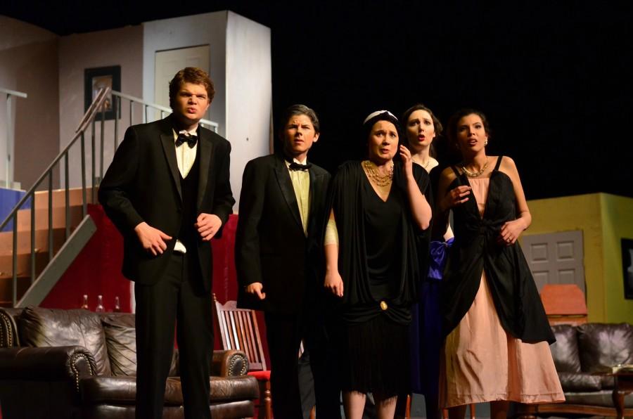 The senior-filled cast poses at the end of the show